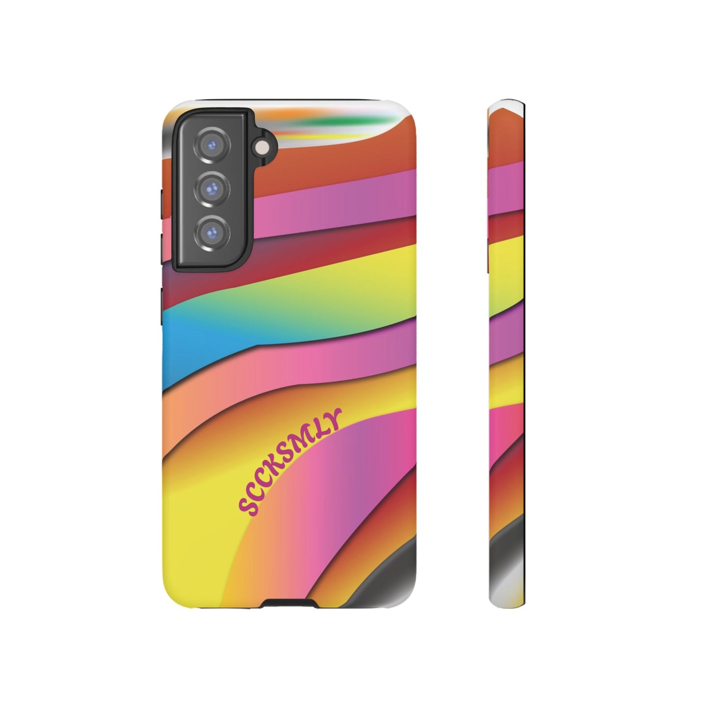 Modern Retro Rainbow Phone Case for Samsung