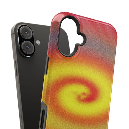 Toxic Spiral Tough Phone Case for Apple