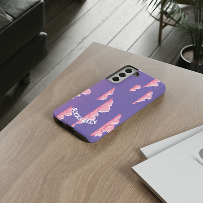 Purple Cotton Candy Sky Tough Phone Case for Samsung
