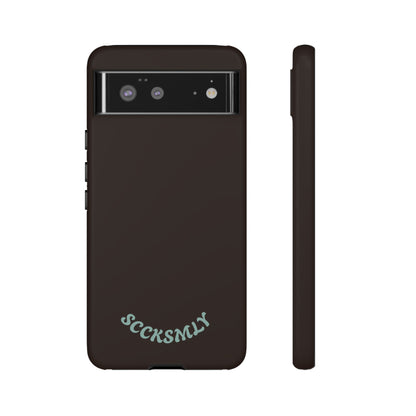 SOLID Espresso Mint Tough Phone Case for Google Pixel