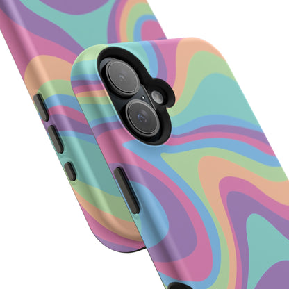 Pastel Swirl Phone Case for Apple