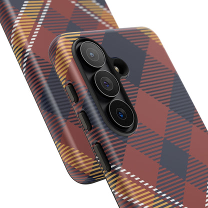 Harvest Tartan Phone Case for Samsung