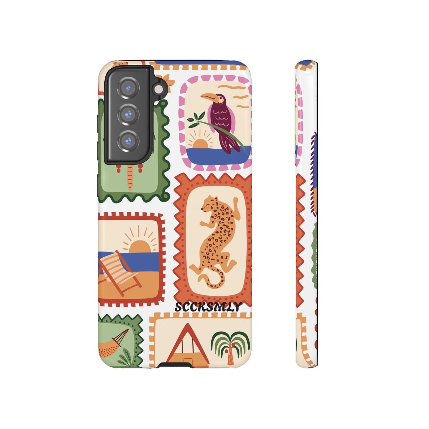Tropical Print Phone Case for Samsung