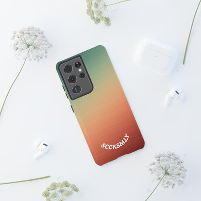 Warm Ombré Tough Phone Case for Samsung