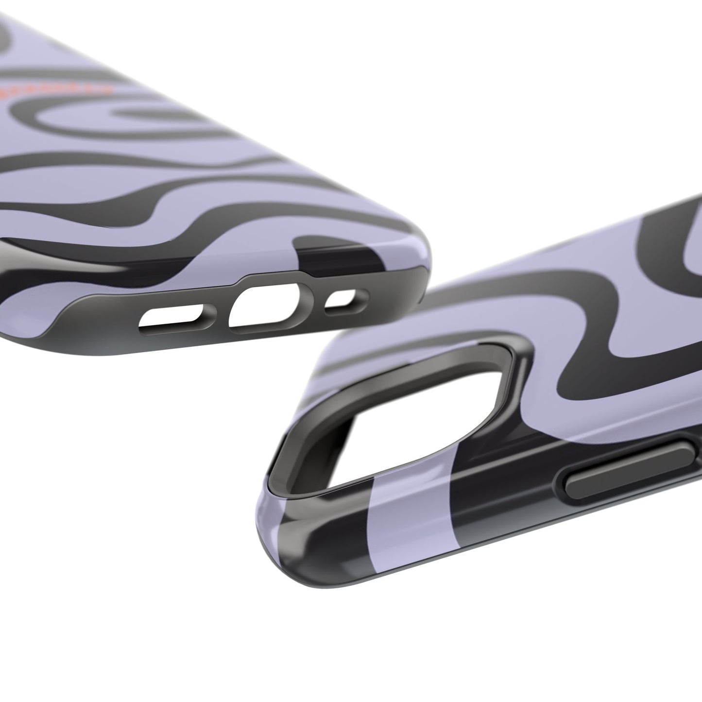 Purple Swirl Phone Case for "IOS or Apple"