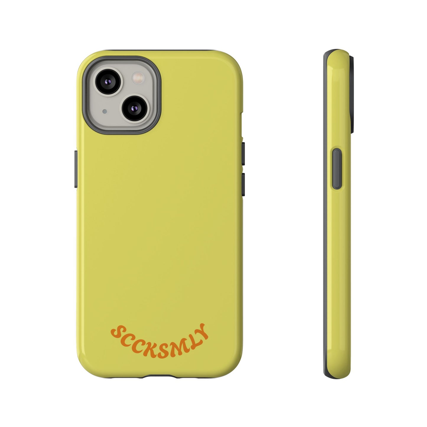 SOLID Lemon Dijon Glaze Tough Case for Apple