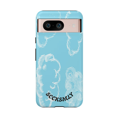 Comic Dot Sky Tough Phone Case for Google Pixel