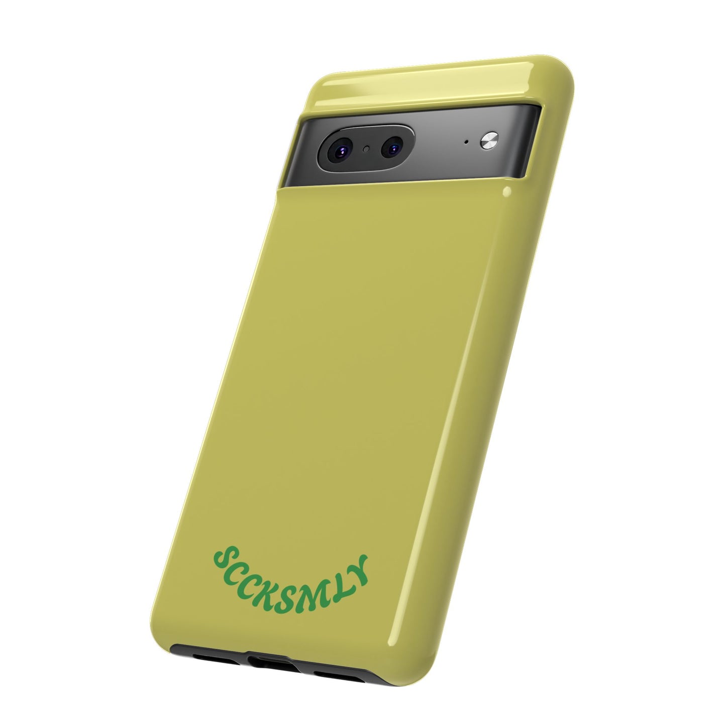 SOLID Lemon Pop Tough Case for Google Pixel