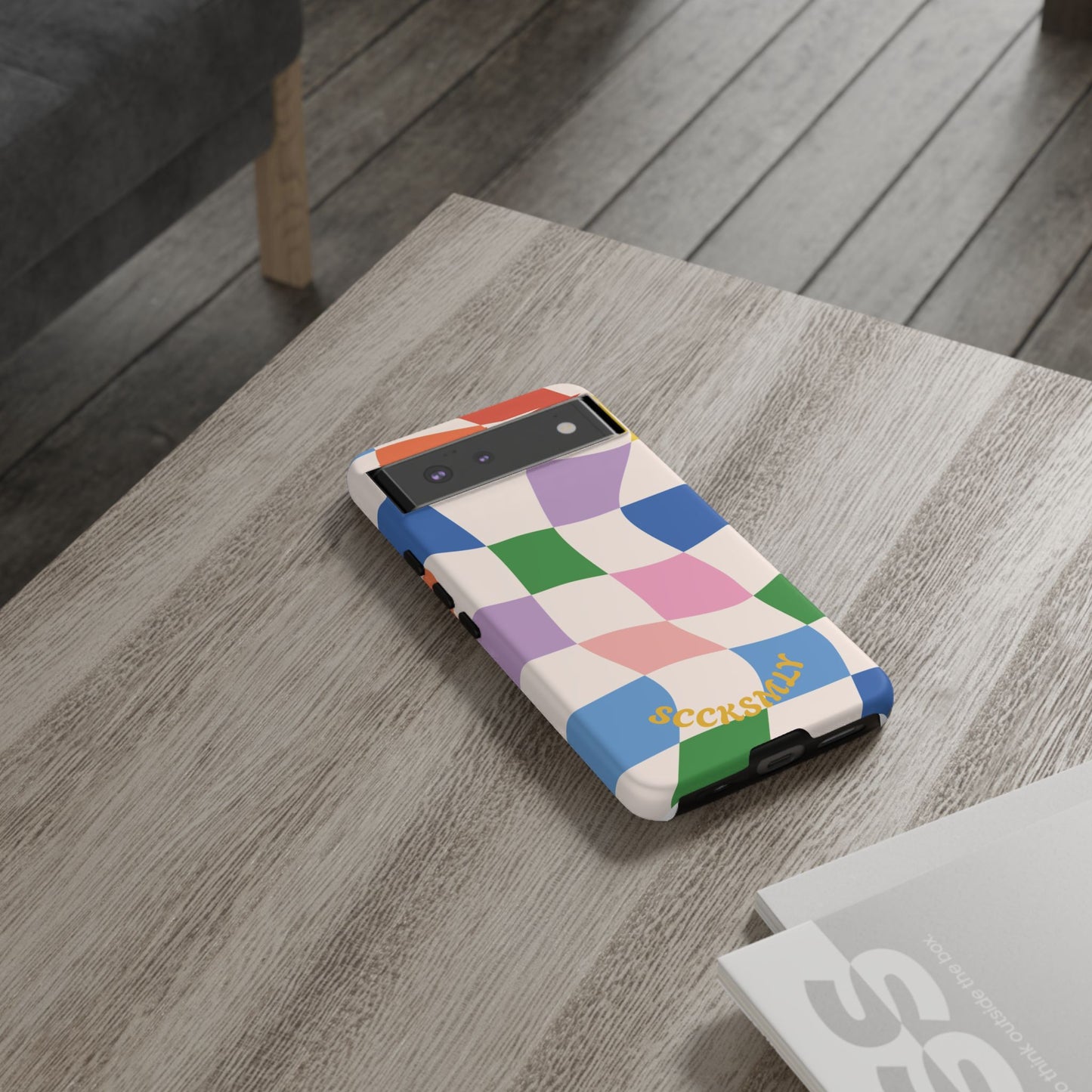Checker Flicker Phone Case for Google Pixel