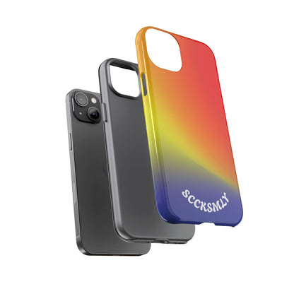 Volcanic Rain Tough Phone Case for Apple