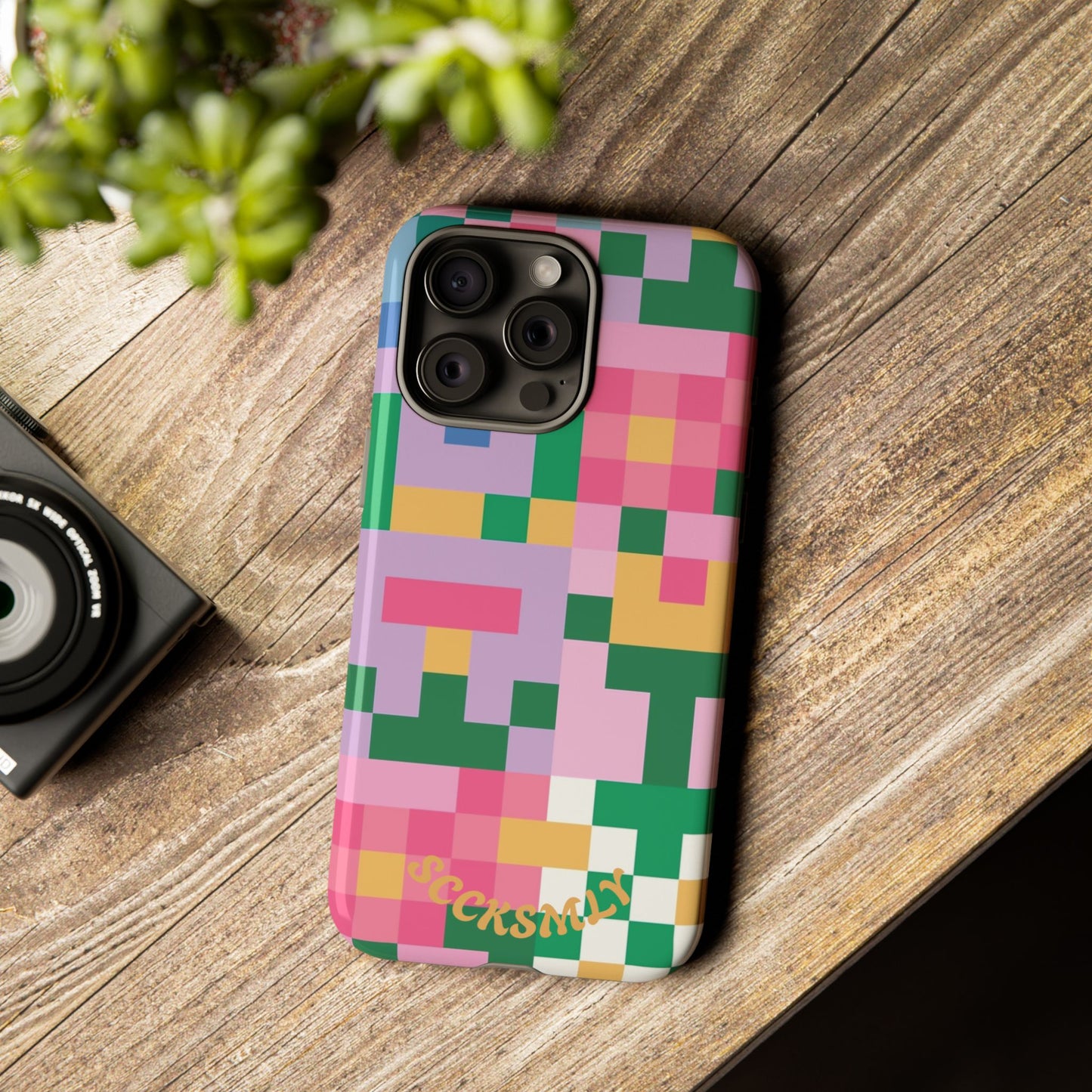 Pixel Garden Tough Phone Case for Apple