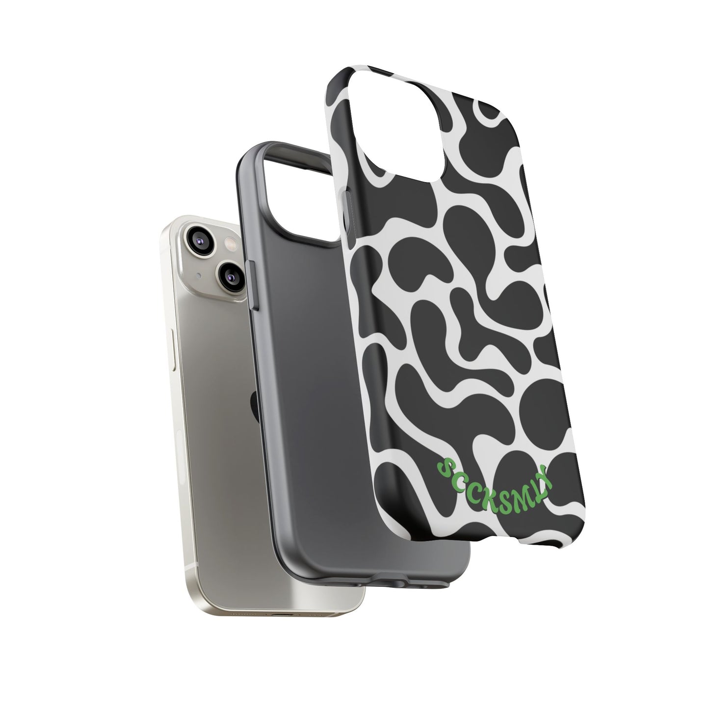 Spotted Oreo Tough Phone Case for Apple