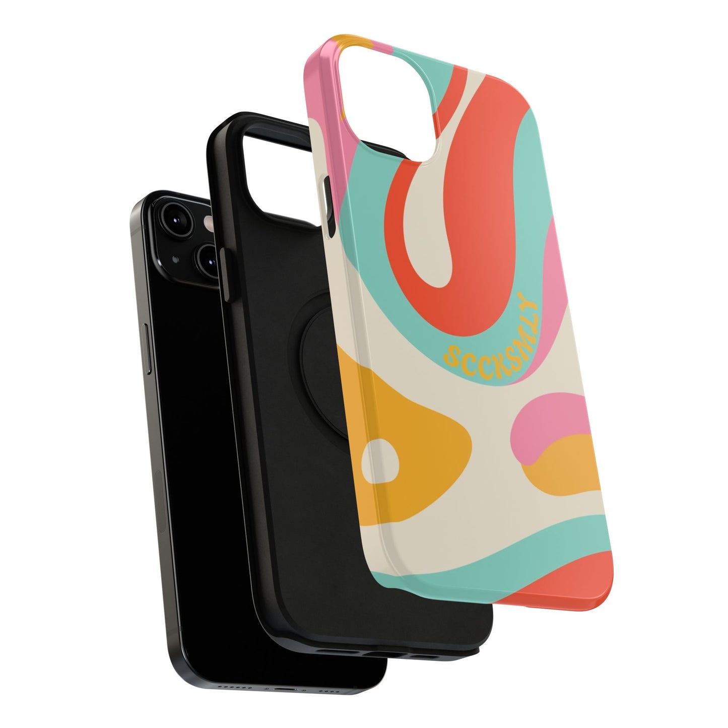 Psychodelic Acid Swirl Phone Case for Apple
