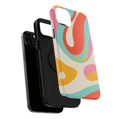 Psychodelic Acid Swirl Phone Case for Apple
