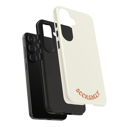 Toasted Eggshell Tough Phone Case for Samsung