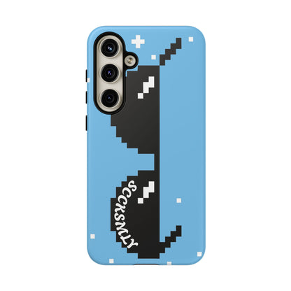Pixel Glass Tough Phone Case for Samsung