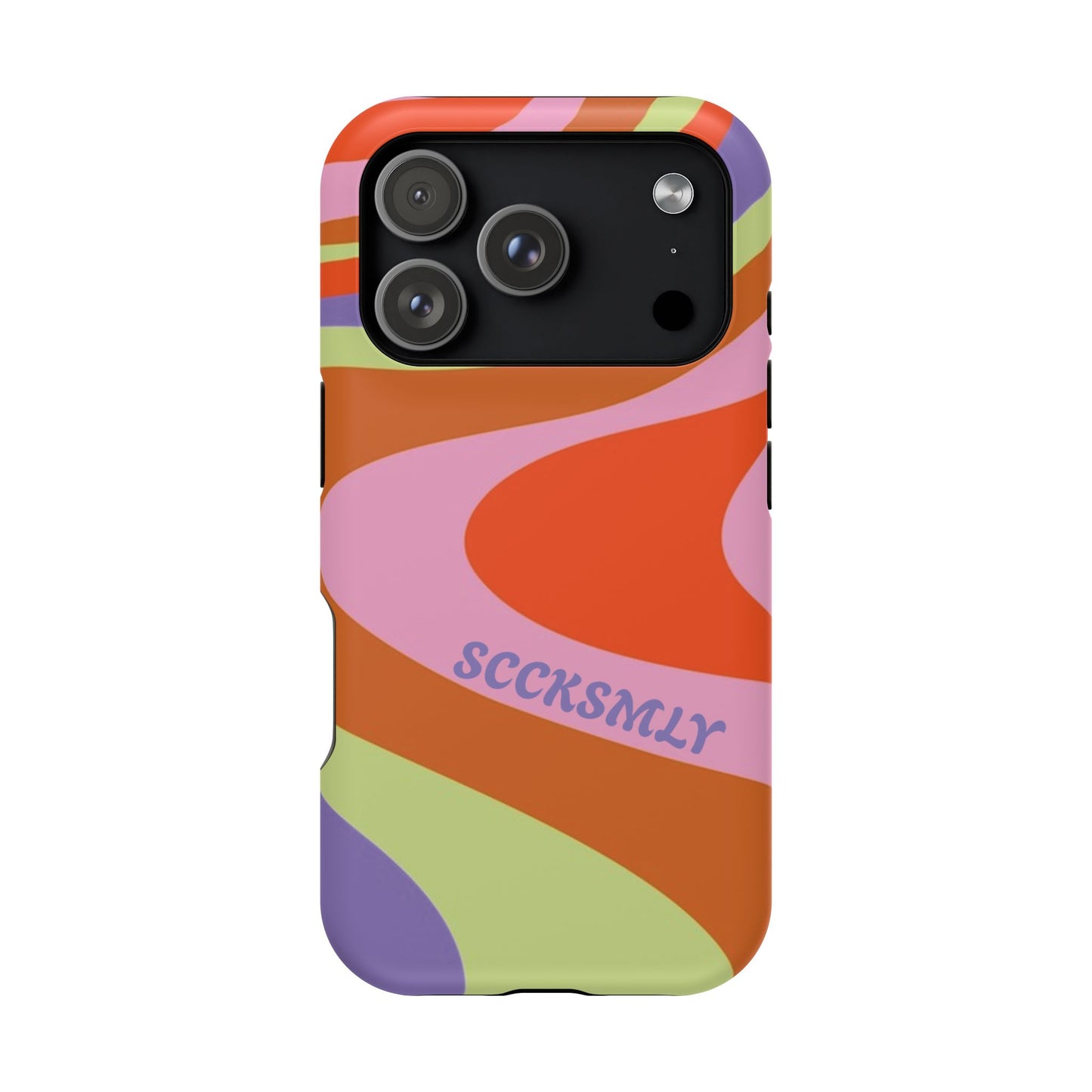 Curvy Swirl Phone Case for Apple