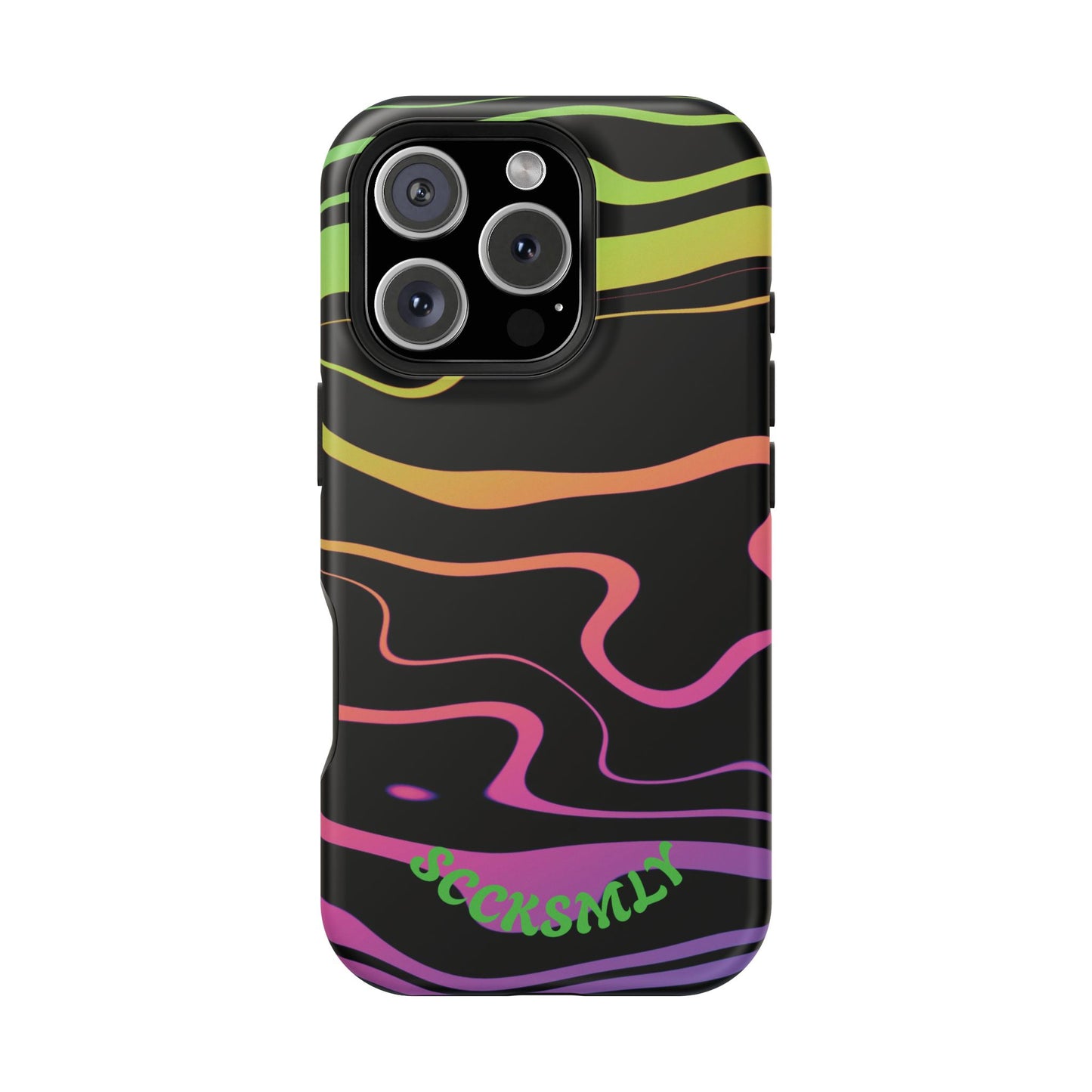 Dark Rainbow Phone Case for Apple