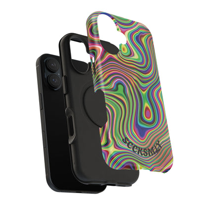 Acid Swirl Phone Case for Apple