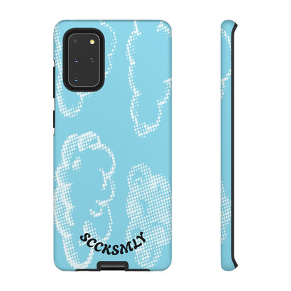 Comic Dot Sky Tough Phone Case for Samsung