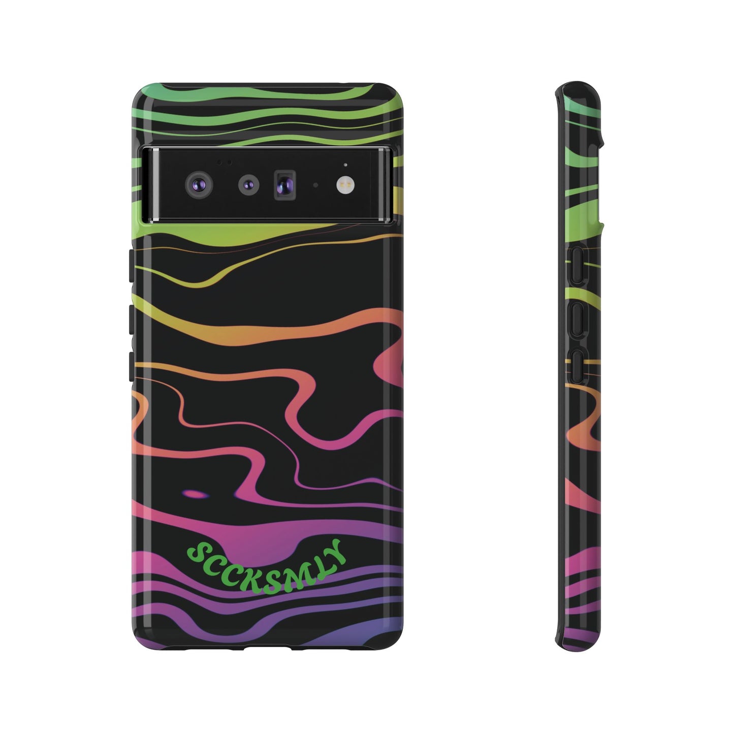 Dark Rainbow Phone Case For Google Pixel