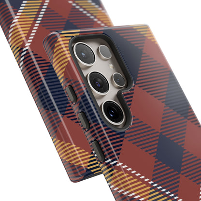 Harvest Tartan Phone Case for Samsung