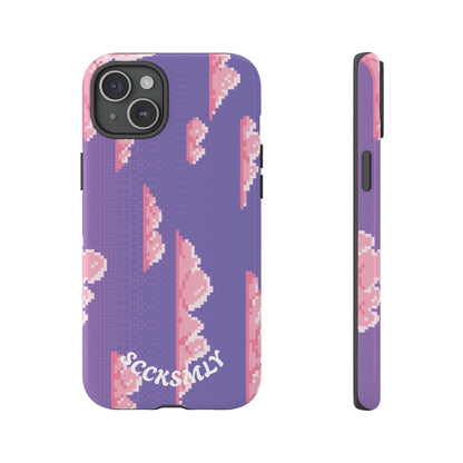 Purple Cotton Candy Sky Tough Phone Case for Apple