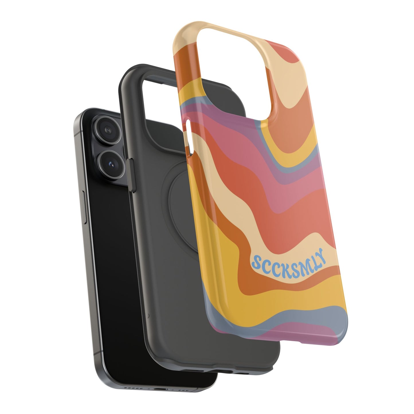 Warm Retro Phone Case for Apple