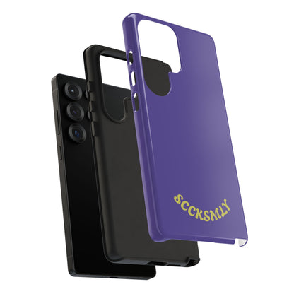 SOLID Dreamy Dusk Purple Tough Case for Samsung