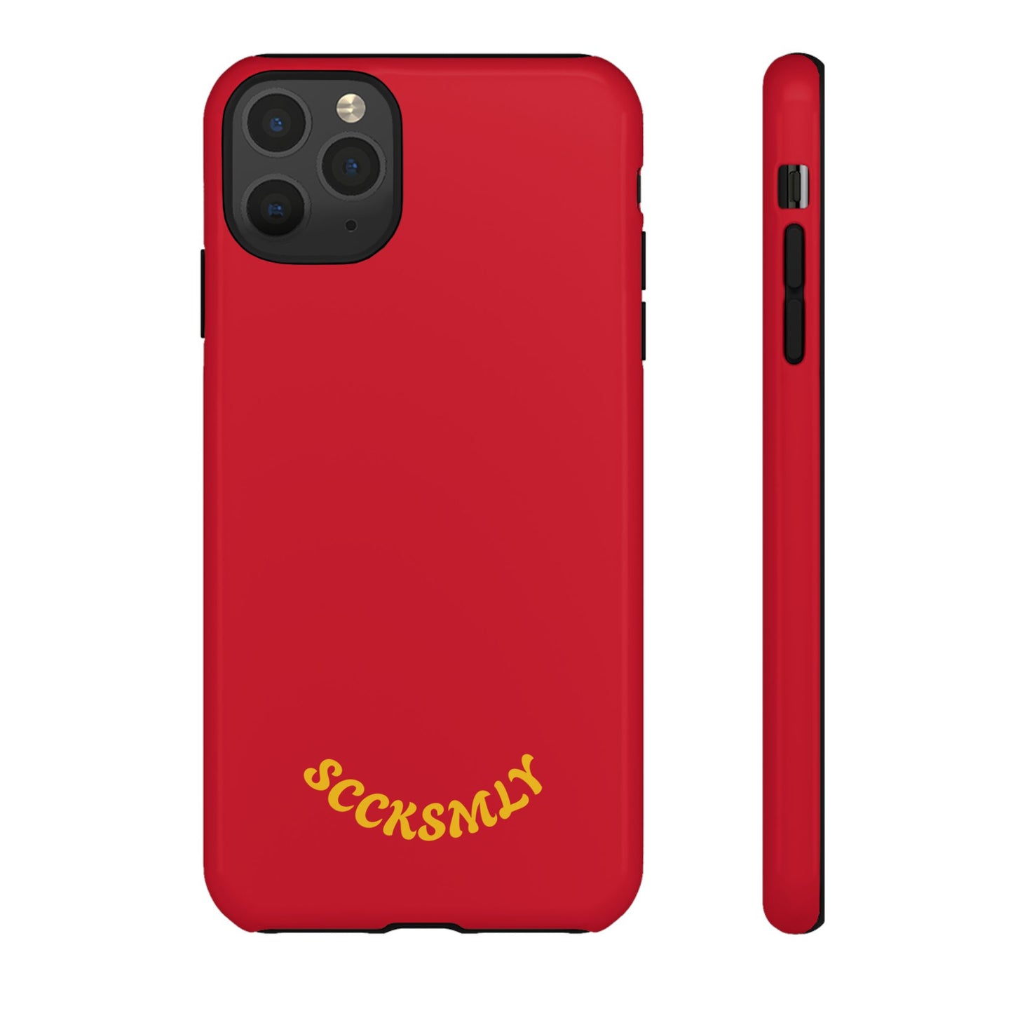 SOLID Calm Cherry Tough Case for Apple