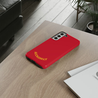 SOLID Calm Cherry Tough Case for Samsung