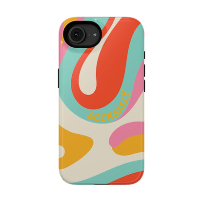 Psychodelic Acid Swirl Phone Case for Apple