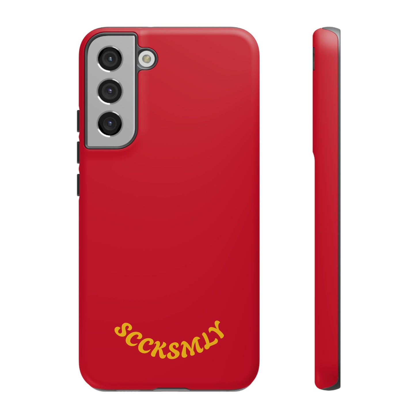 SOLID Calm Cherry Tough Case for Samsung