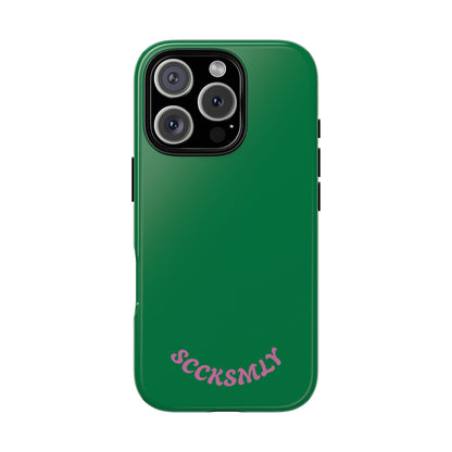 SOLID Garden Pink Tough Case for Apple