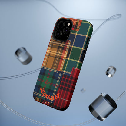 Heritage Hues Patchwork Tough Phone Case for Apple