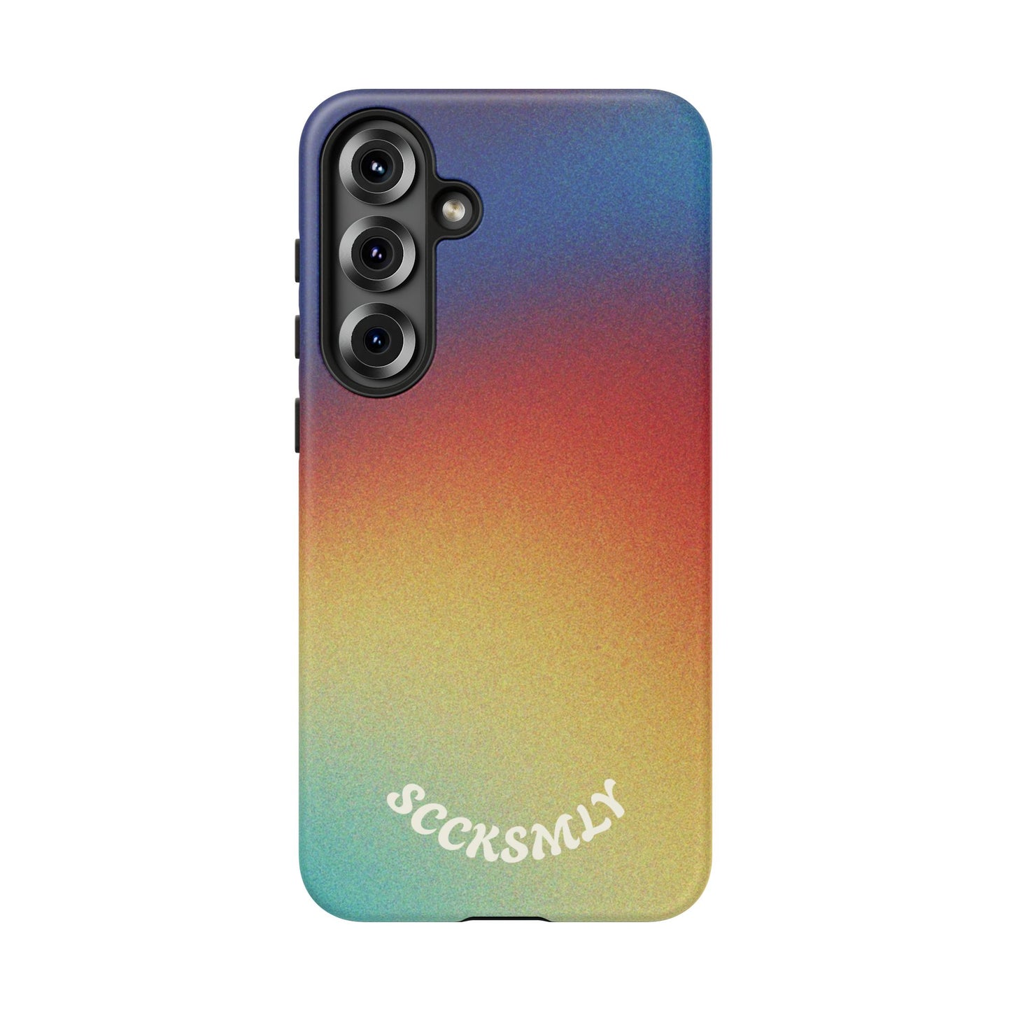 Faded Sunset Aura Tough Phone Case for Samsung