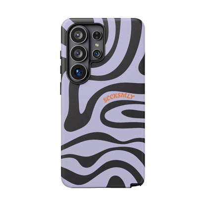 Purple Swirl Phone Case for Samsung