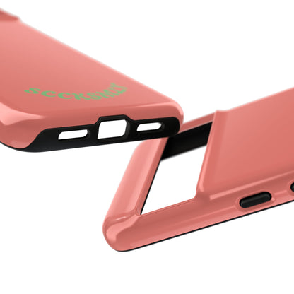 SOLID Guava Melon Wave Tough Phone Case for Google Pixel