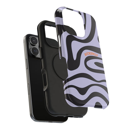 Purple Swirl Phone Case for Apple