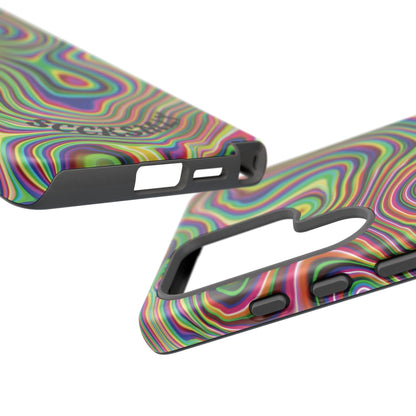 Acid Swirl Phone Case for Samsung
