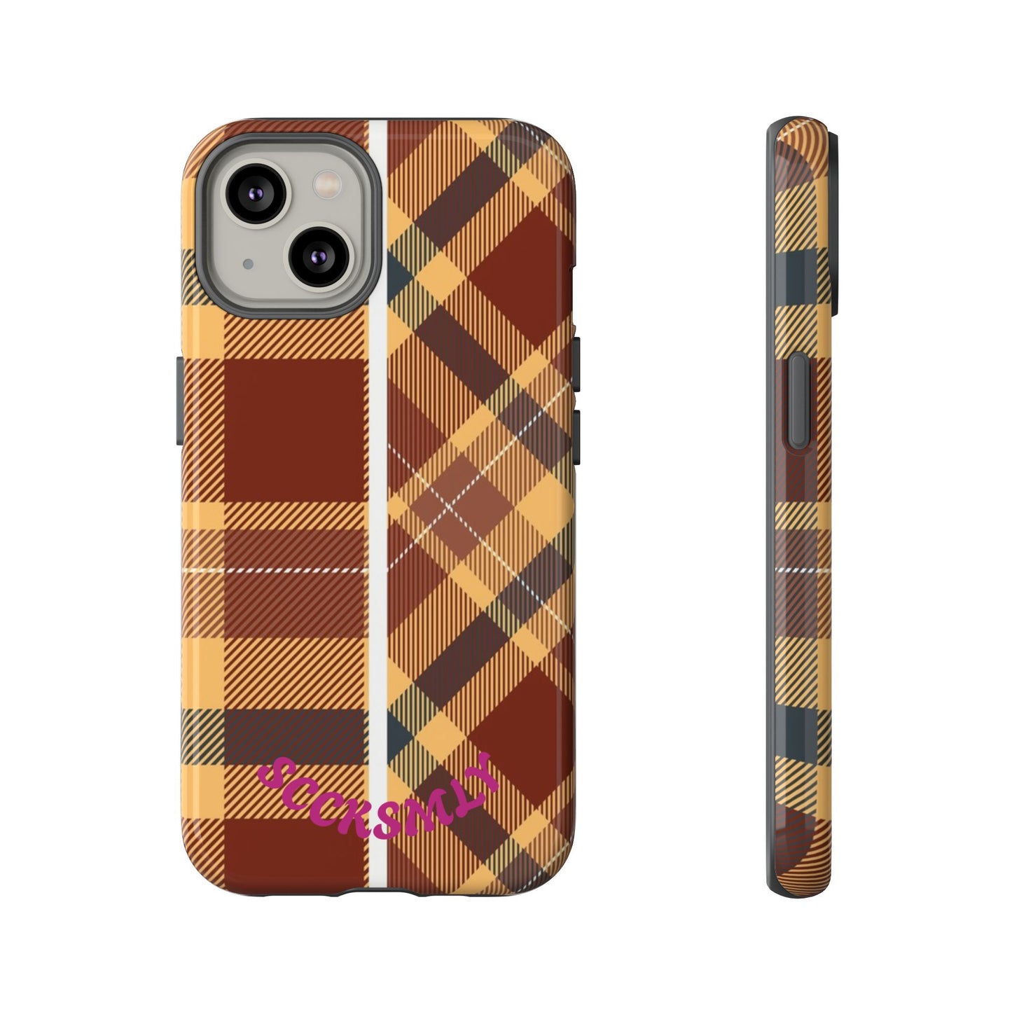 Autumn Plaid Phone Case for Apple
