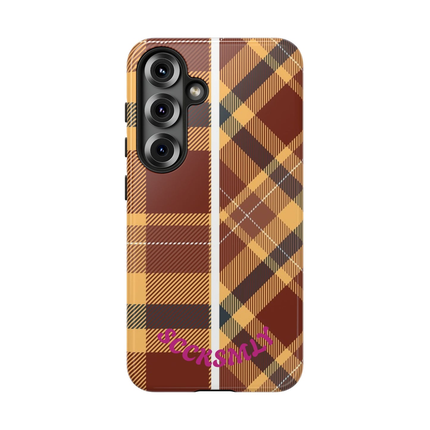 Autumn Plaid Phone Case for Samsung