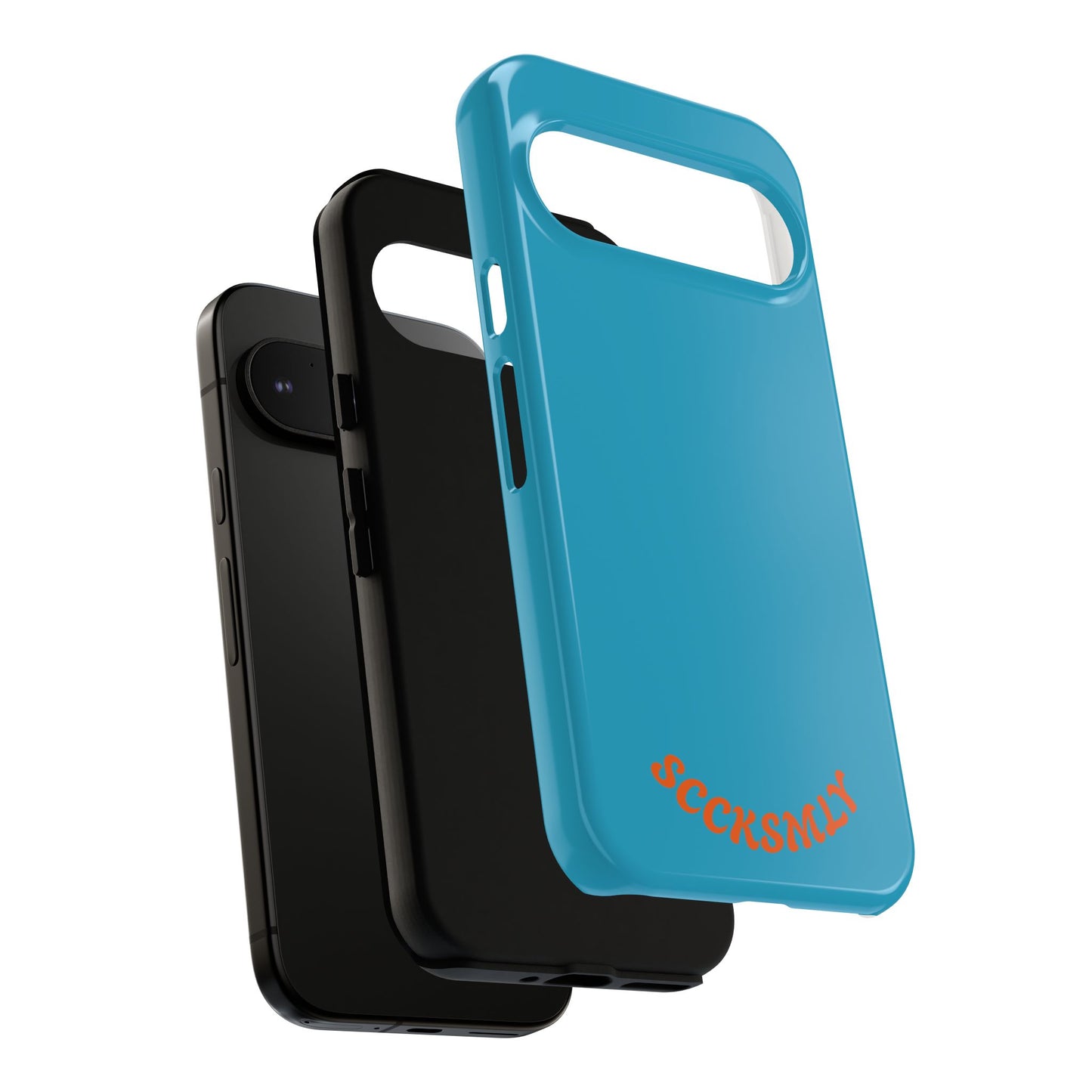 SOLID Blue Spook Tough Case for Google Pixel