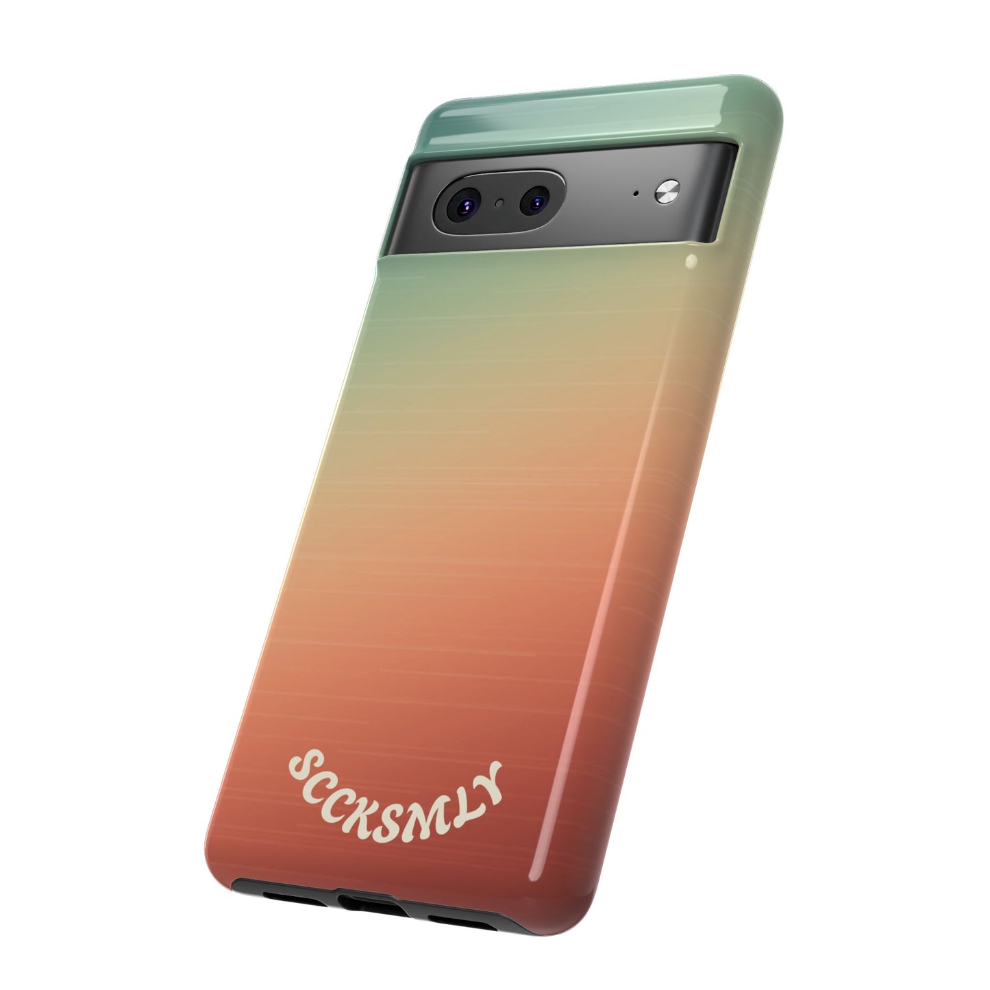 Warm Ombré Tough Phone Case for Google Pixel