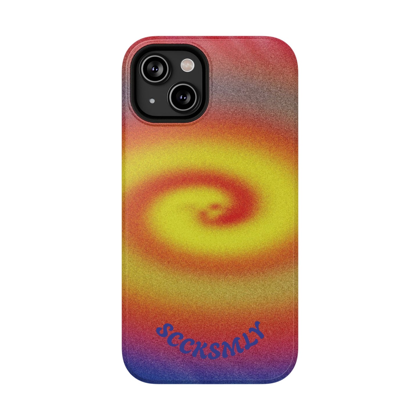 Toxic Spiral Tough Phone Case for Apple