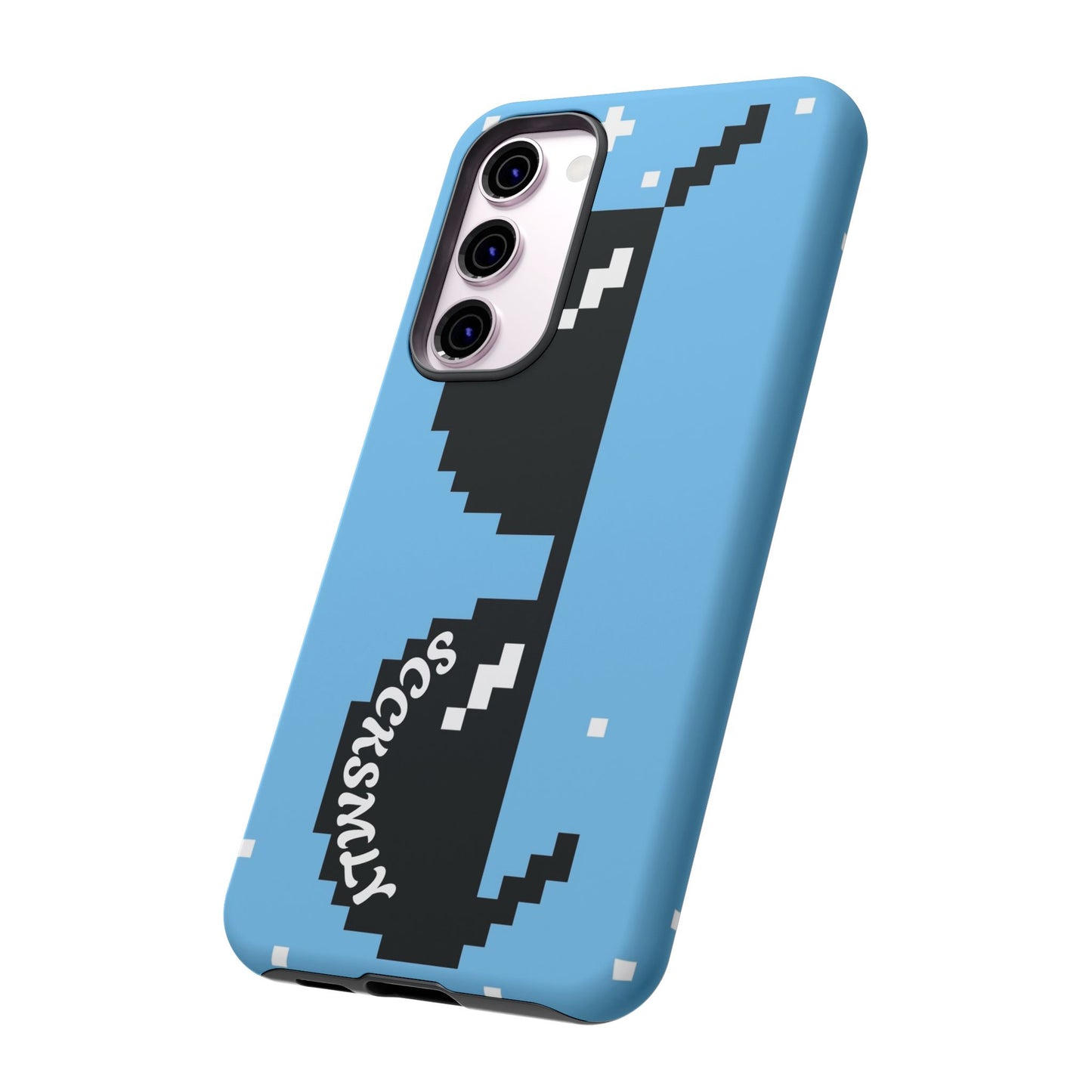 Pixel Glass Tough Phone Case for Samsung