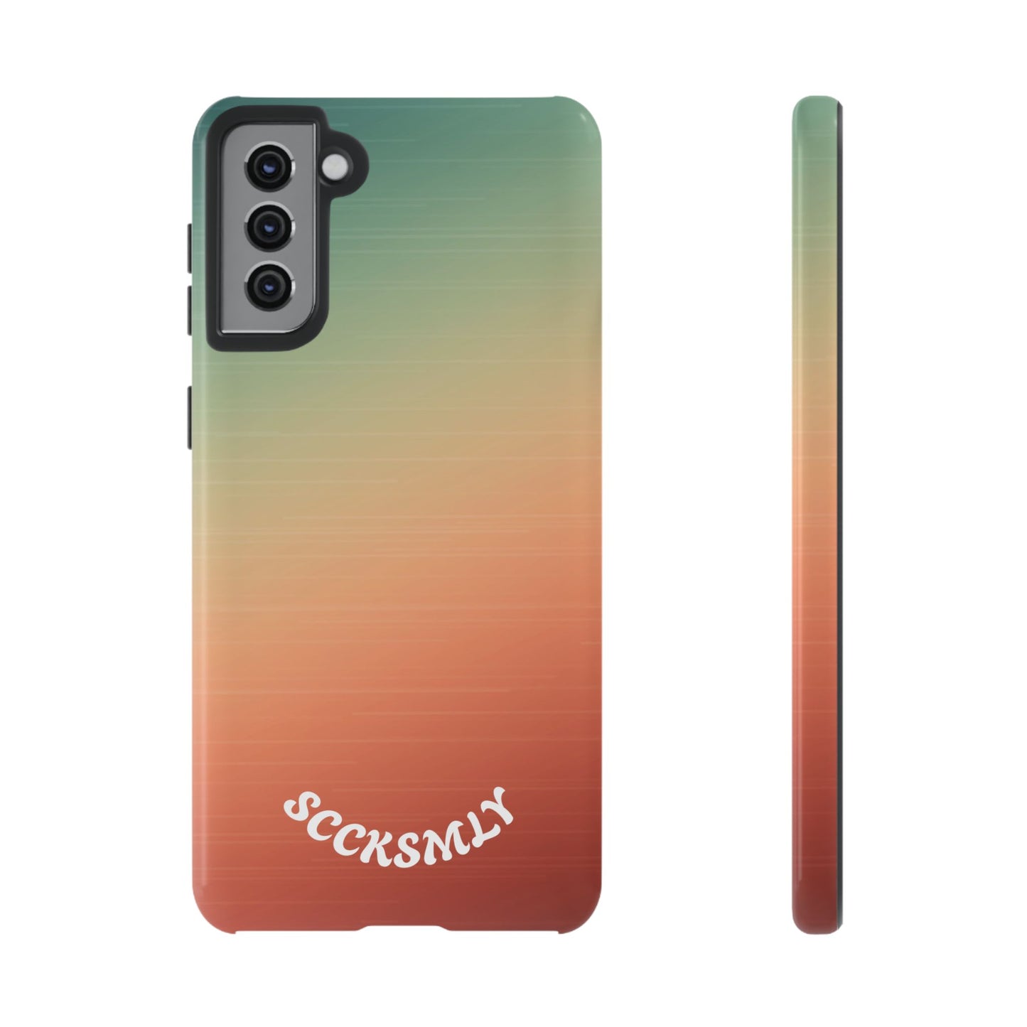 Warm Ombré Tough Phone Case for Samsung