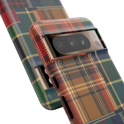 Heritage Hues Patchwork Tough Phone Case for Google Pixel