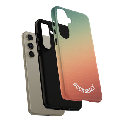 Warm Ombré Tough Phone Case for Samsung