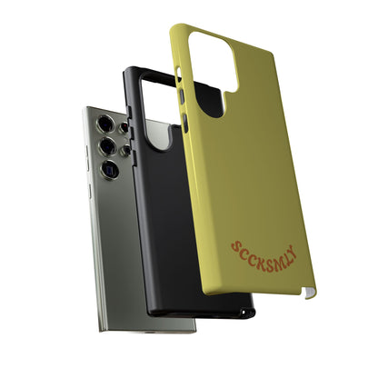 SOLID Lemon Dijon Glaze Tough Case for Samsung